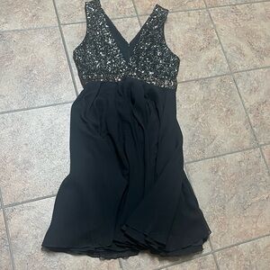 Dress the Population Black Sequin Mini Dress